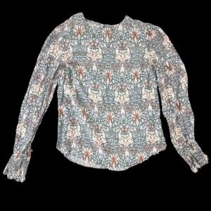 H&M Multicolor Floral Blouse